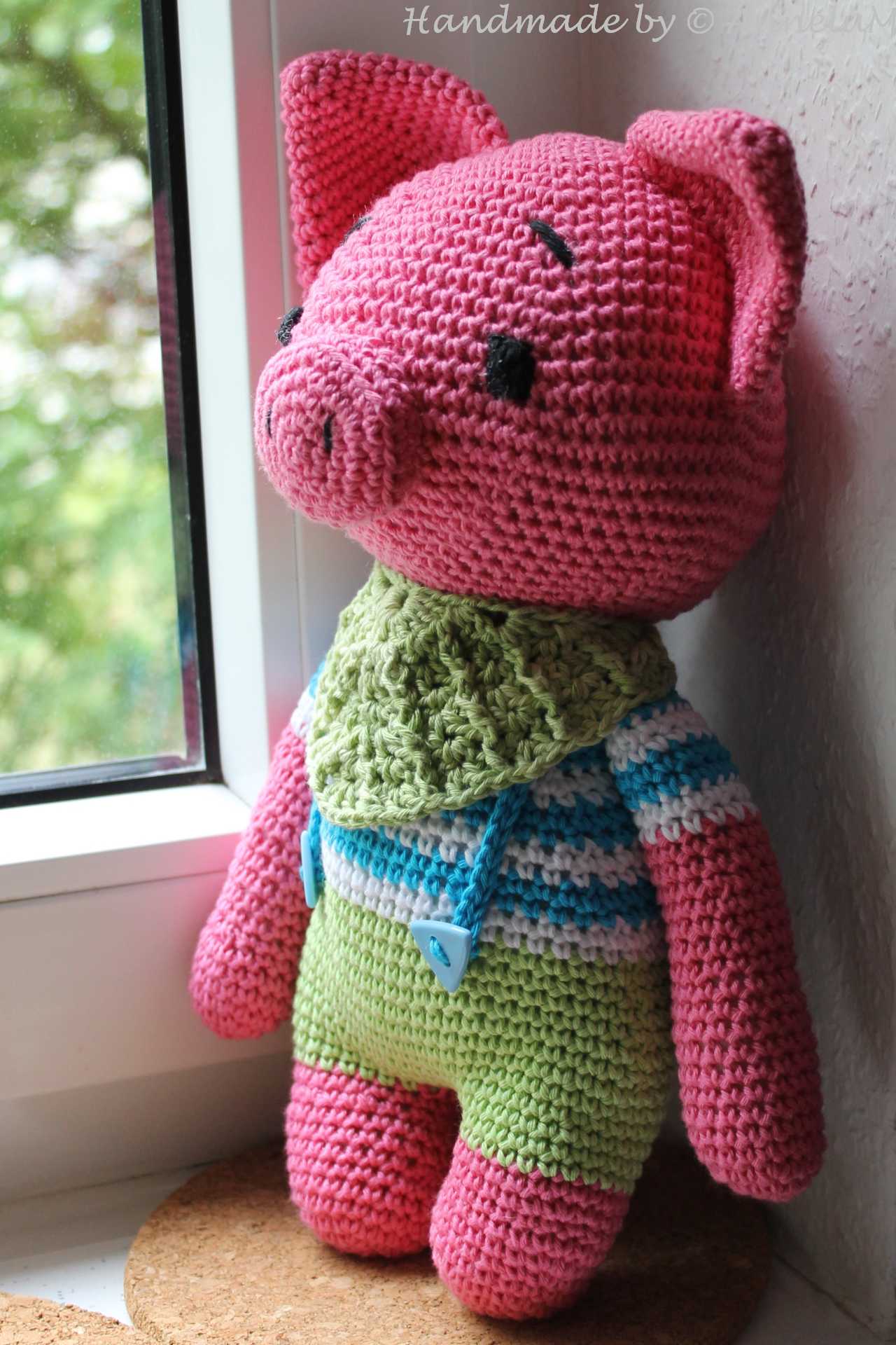 Häkelschwein Handmade by AnneluM